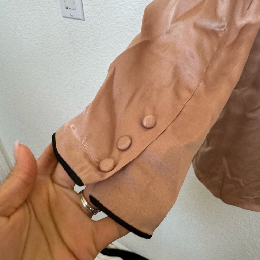 House of Harlow 1960 x Revolve Hollis Satin Jacket S - Picture 8 of 8